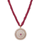 Karuna Waratha Zircon Pendant  Set