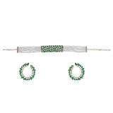Karuna Namana Zircon Choker  Set