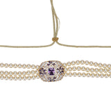 Karuna Wishmaki Zircon Choker   Set