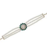 Karuna Wishma Zircon Choker   Set