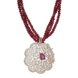Karuna Nami Zircon Pendant  Set