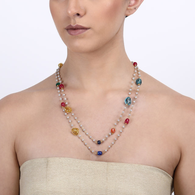 Surmai Shabana String Necklace