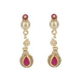 22k Gold Plated Hamsini Necklace Set