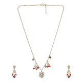 22k Gold Plated Ladli Necklace Set