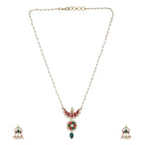 22k Gold Plated Meera Necklace Set
