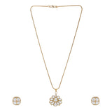 22k Gold Plated Maya Necklace Set