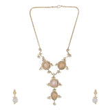 22k Gold Plated Mugdha Necklace Set