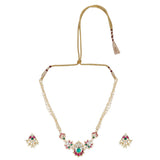 22k Gold Plated Lekha Choker Set