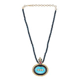 22k Gold Plated Krisha Necklace Set