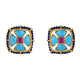 22k Gold Plated Krisha Necklace Set