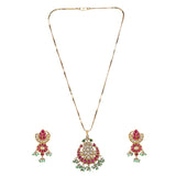22k Gold Plated Ishani Necklace Set