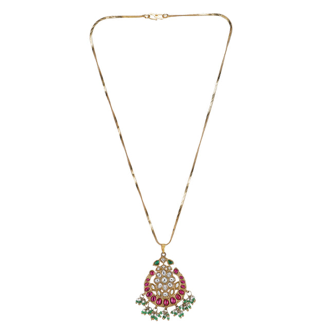 22k Gold Plated Ishani Necklace Set