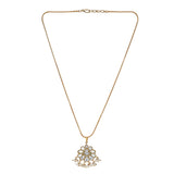 22k Gold Plated Jasmit Necklace Set