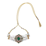 22k Gold Plated Madhavi Choker Set