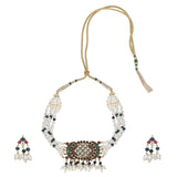 22k Gold Plated Leela Necklace Set