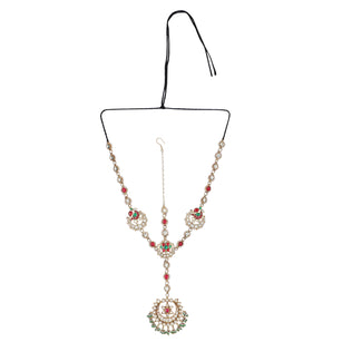 22k Gold Plated Chand Mathpatti