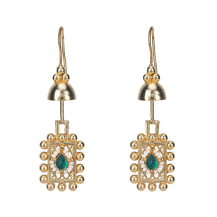22k Gold Plated Dahu Earring
