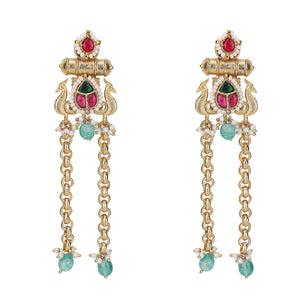 Kaani 22k Gold Plated Earring