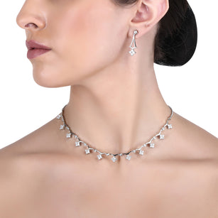 Aanya Zircon Necklace Set