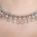 Nikrit Zircon Necklace Set