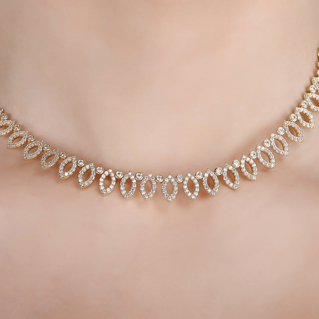 Anima Zircon Necklace Set