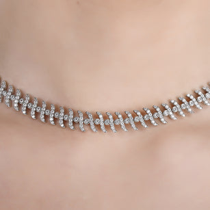 Anni Zircon Necklace Set