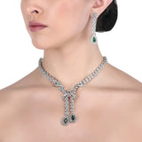 Nikrita Zircon Necklace Set