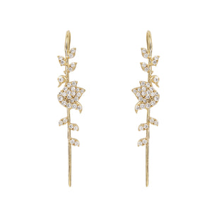 22k Gold Plated Ishira Lata Earpin