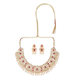 22k Gold Plated Teej Angira Necklace Set