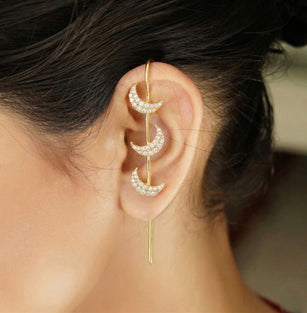 22k Gold Plated Ishira Arka Earpin