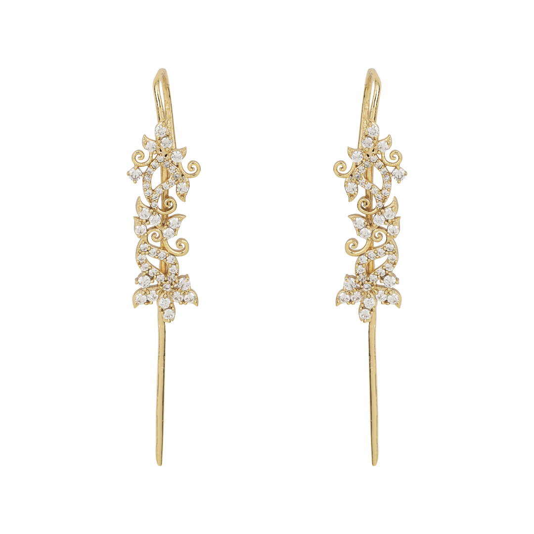 22k Gold Plated Ishira Rajsi Earpin