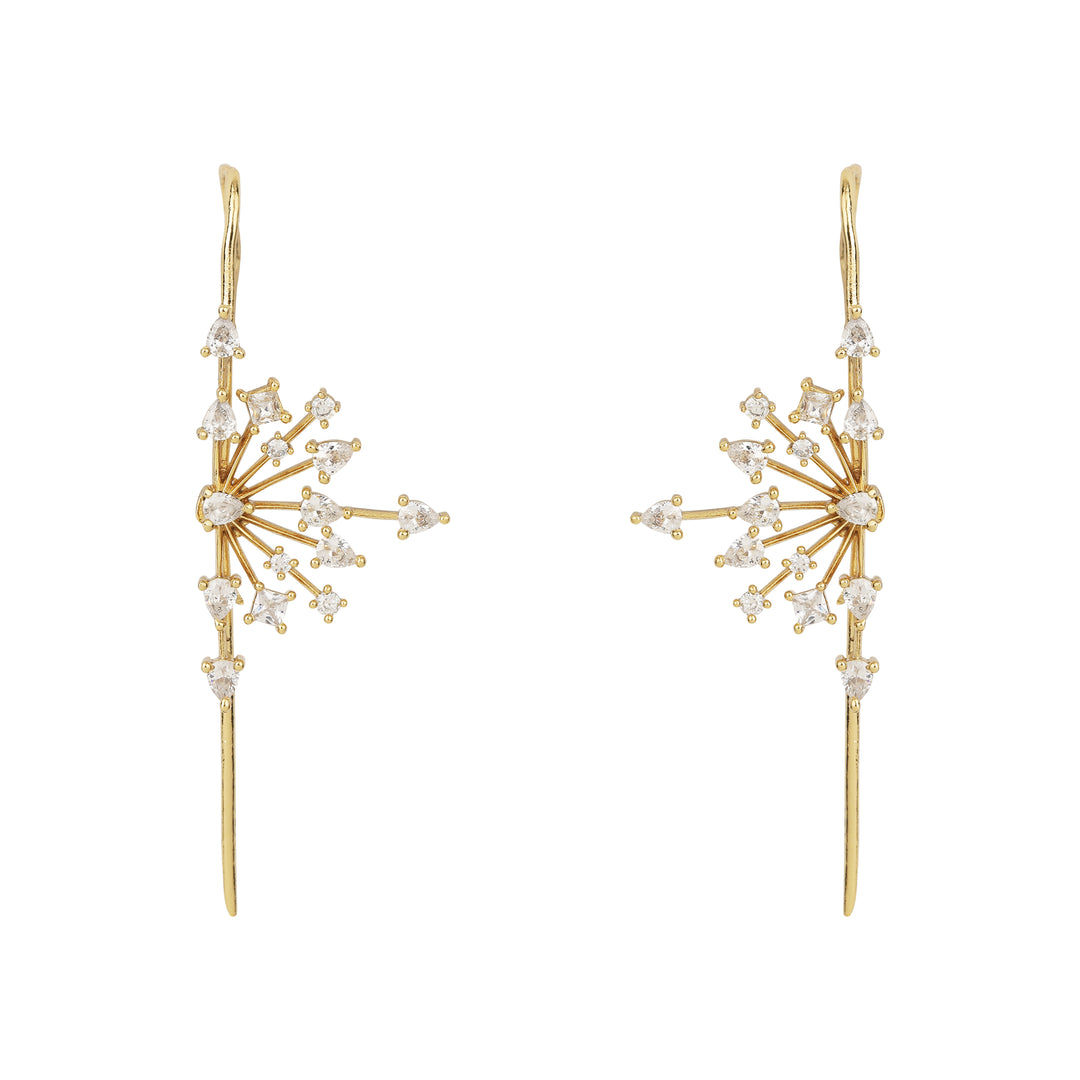 22k Gold Plated Ishira Tarika Earpin
