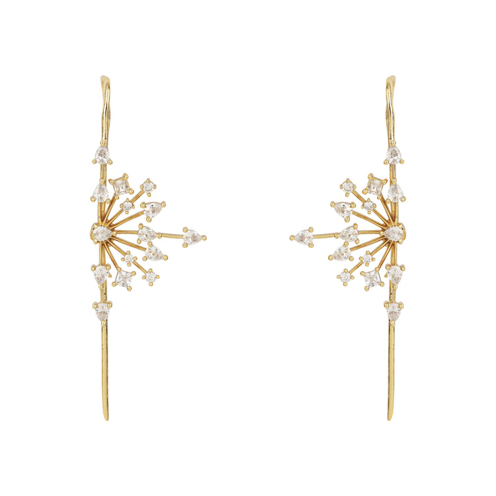22k Gold Plated Ishira Tarika Earpin