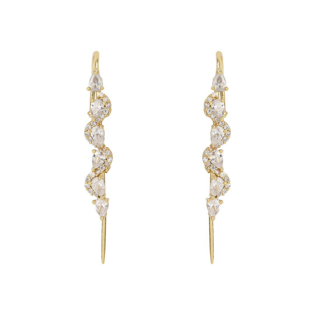 22k Gold Plated Ishira Mala Earpin