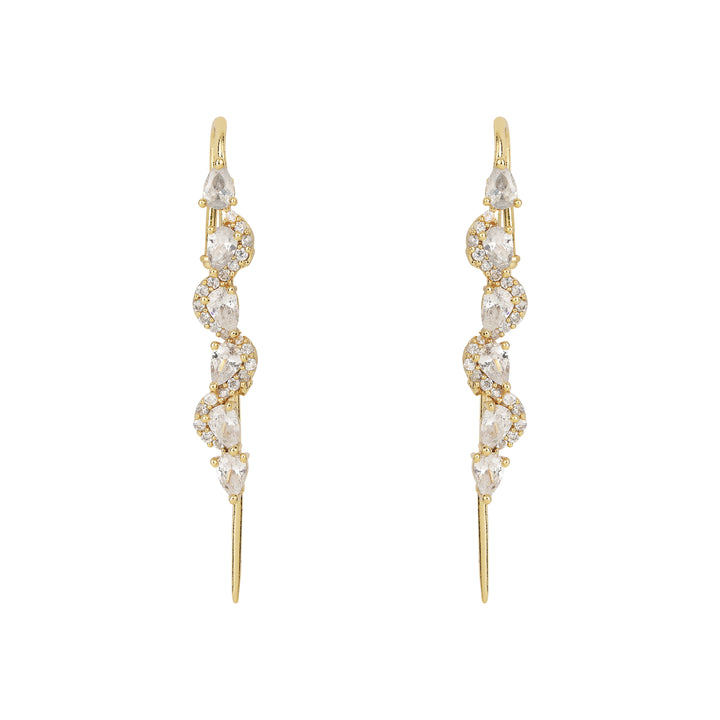 22k Gold Plated Ishira Mala Earpin