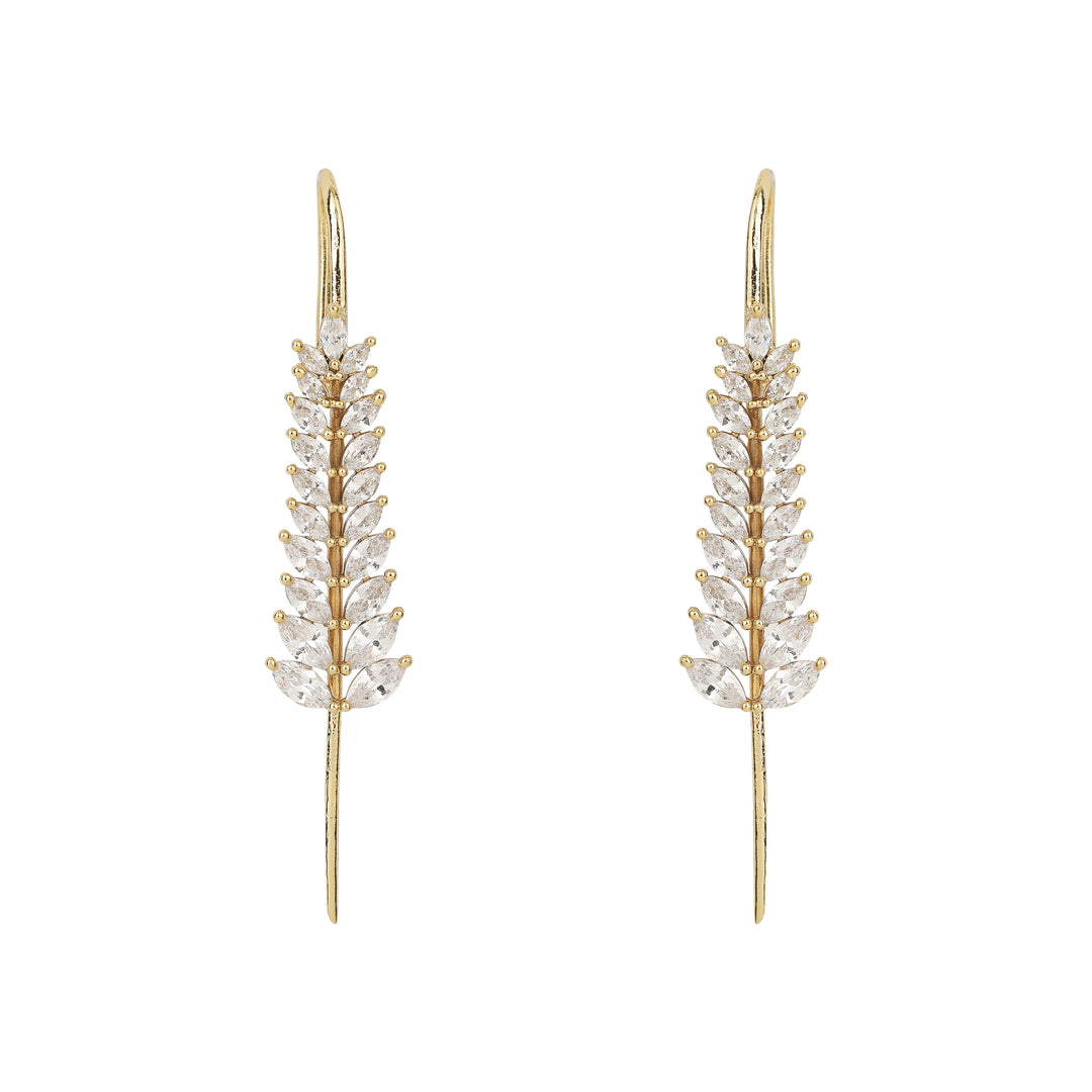 22k Gold Plated Ishira Hansini Earpin