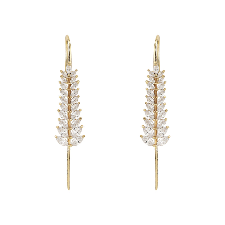 22k Gold Plated Ishira Hansini Earpin