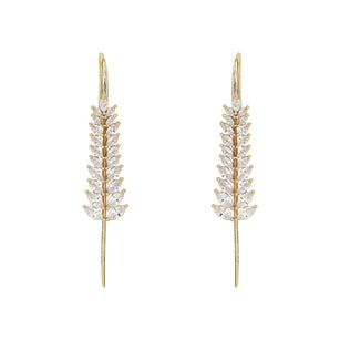 22k Gold Plated Ishira Hansini Earpin