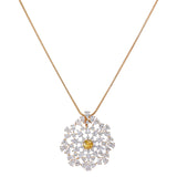 22k Gold Plated Teej Prabha Pendant Set