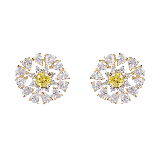 22k Gold Plated Teej Prabha Pendant Set