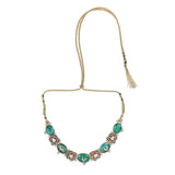 22k Gold Plated Teej Valaya Choker Set