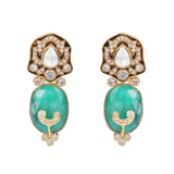 22k Gold Plated Teej Valaya Choker Set