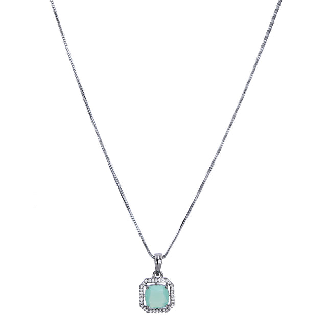 Mihika Zircon Pendant Set