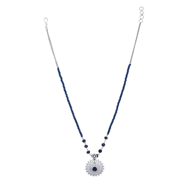Pranav Zircon Pendant Set