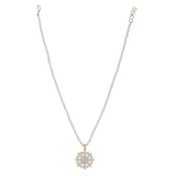 Akhil Zircon Pendant Set