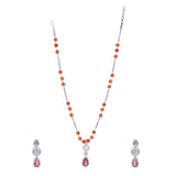 Deepika Zircon Pendant Set