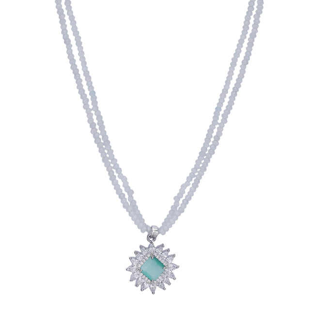 Vimisha Zircon Pendant Set