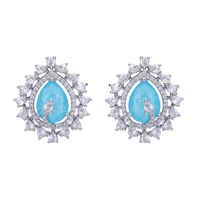 Akki Zircon Pendant Set