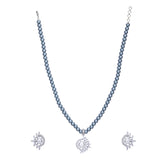 Pakhi Zircon Pendant Set