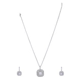 Bulbul Zircon Pendant Set